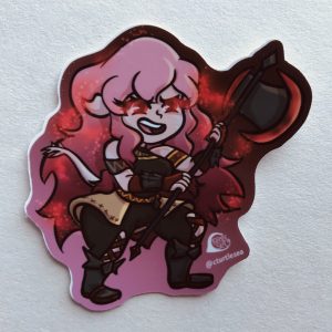 Athilia Warrior Sticker