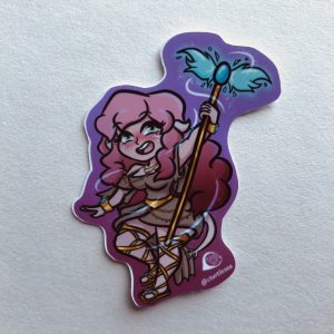 Athilia White Mage Sticker